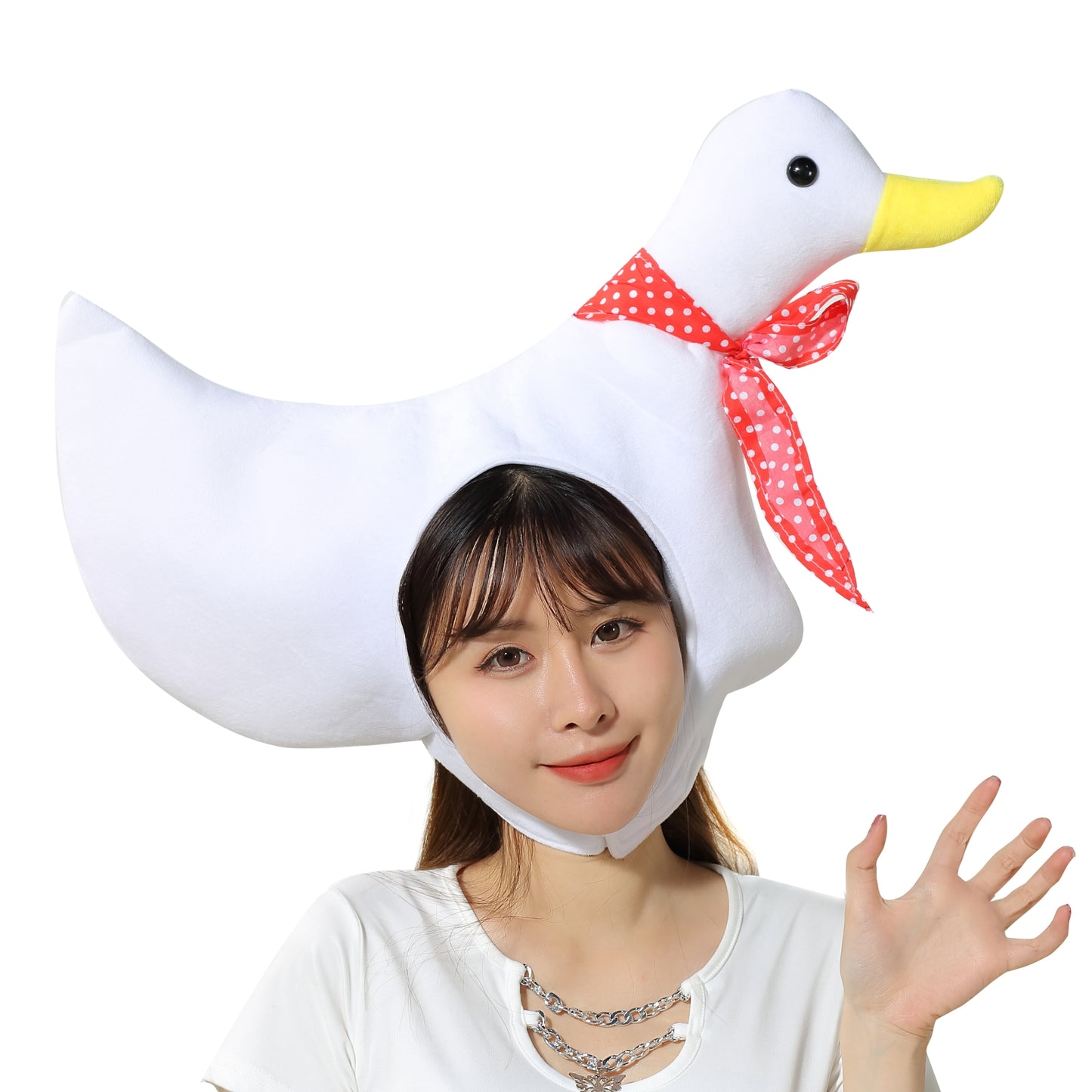 〔吉祥寺良品〕アヒルの被り物をかぶって汗がダックダック!