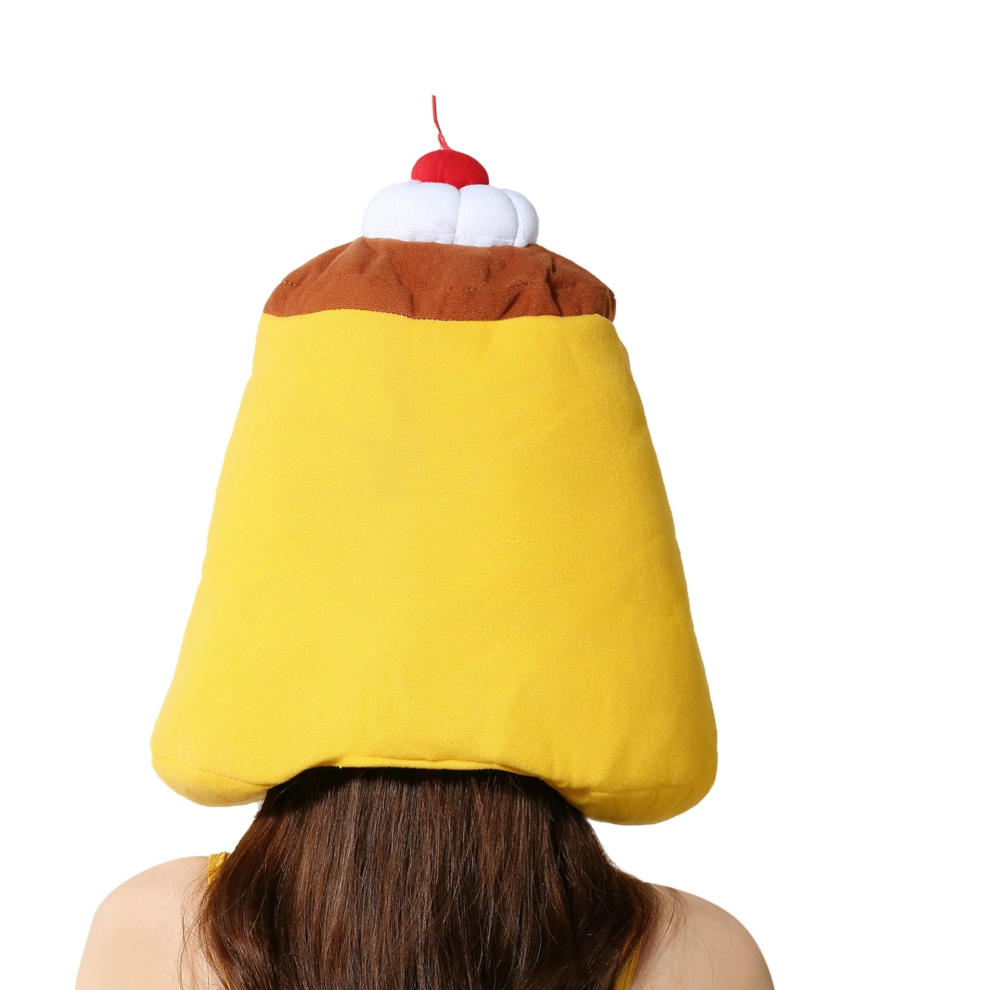 〔吉祥寺良品〕プリンを被るプリンセス!? プリンの被り物!