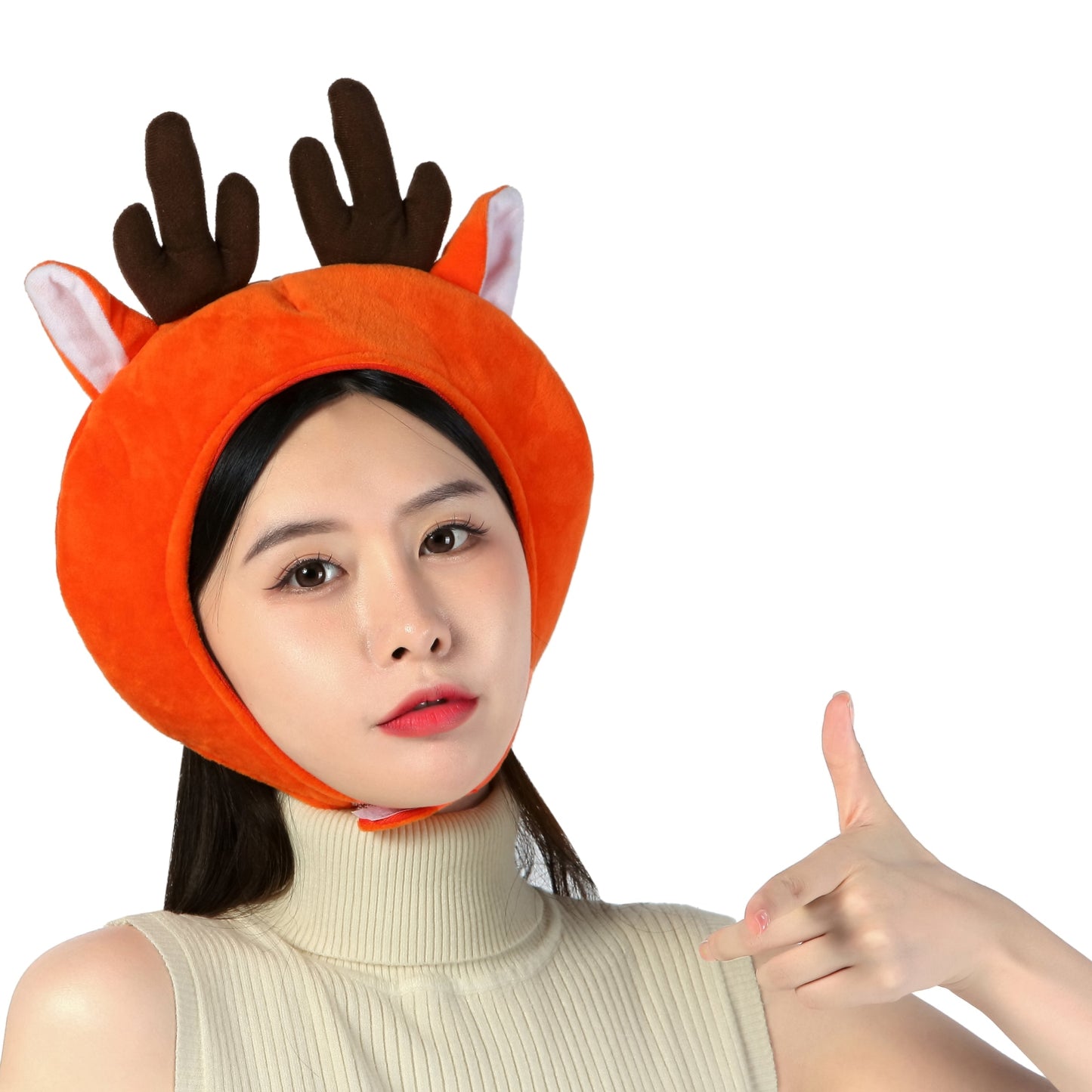 〔吉祥寺良品〕トナカイ!可愛いトナカイさんの被り物!