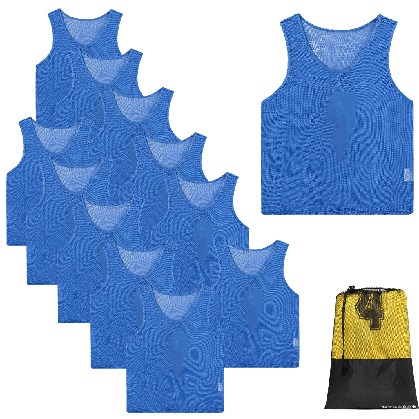 《Kichijoji Ryohin》Bibs Heat stroke prevention lightweight super comfortable mesh 70g SUPER COOL thin type 12-piece set