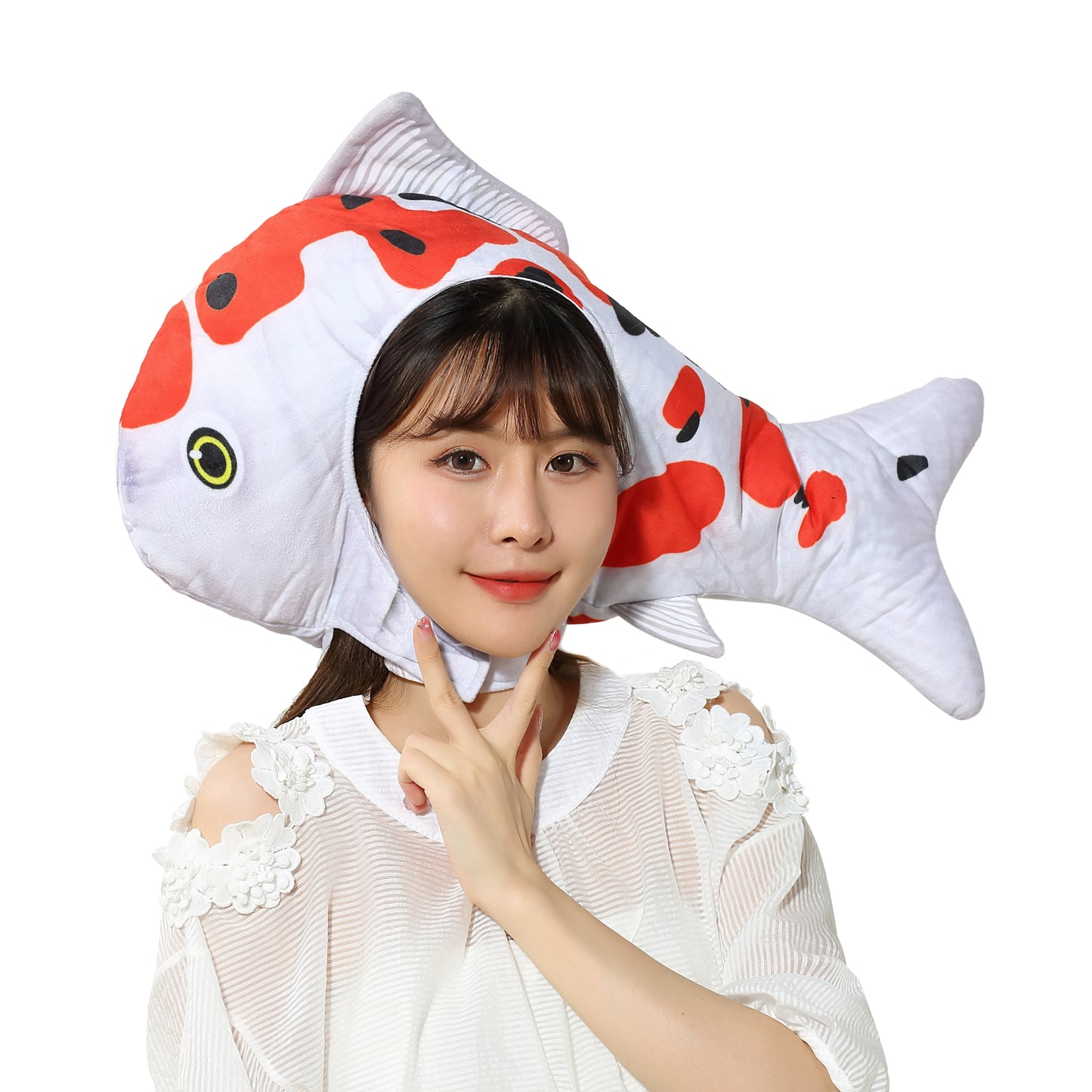 [Kichijoji Ryohin] Koi carp headgear