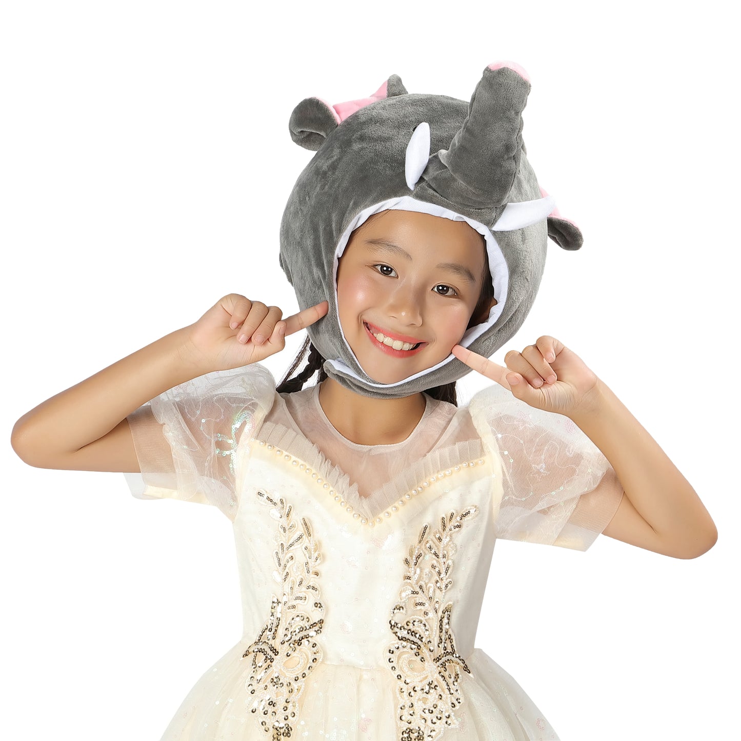 [Kichijoji Ryohin] Elephant headgear! Cute elephant!