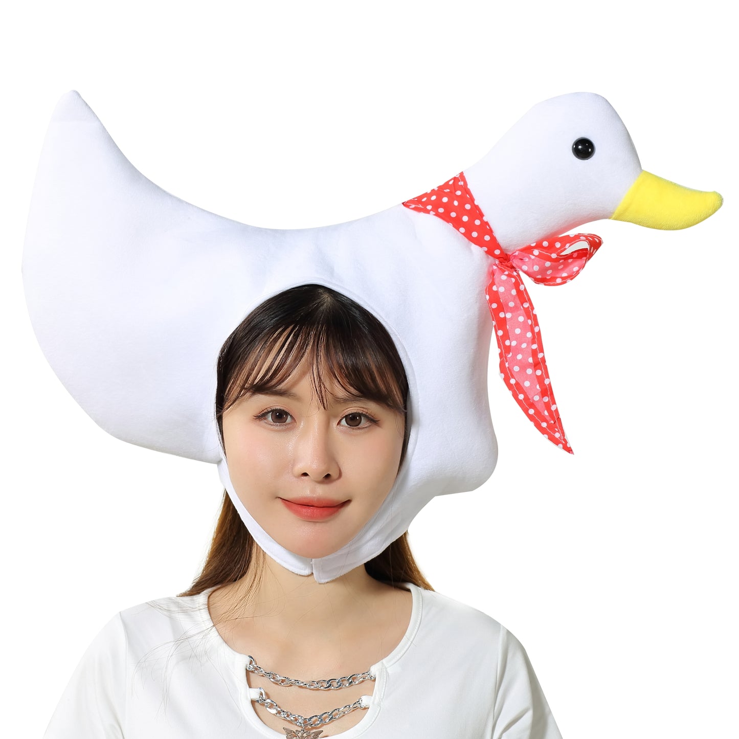 [Kichijoji Ryohin] Wear a duck headgear and sweat like duck duck!