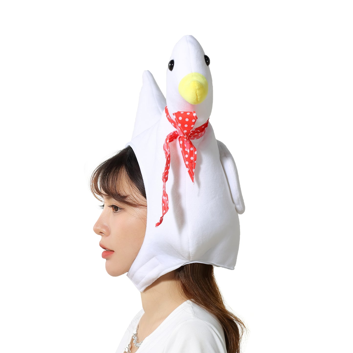 [Kichijoji Ryohin] Wear a duck headgear and sweat like duck duck!