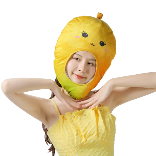 [Kichijoji Ryohin] Mango! Look at that! A mango headgear!