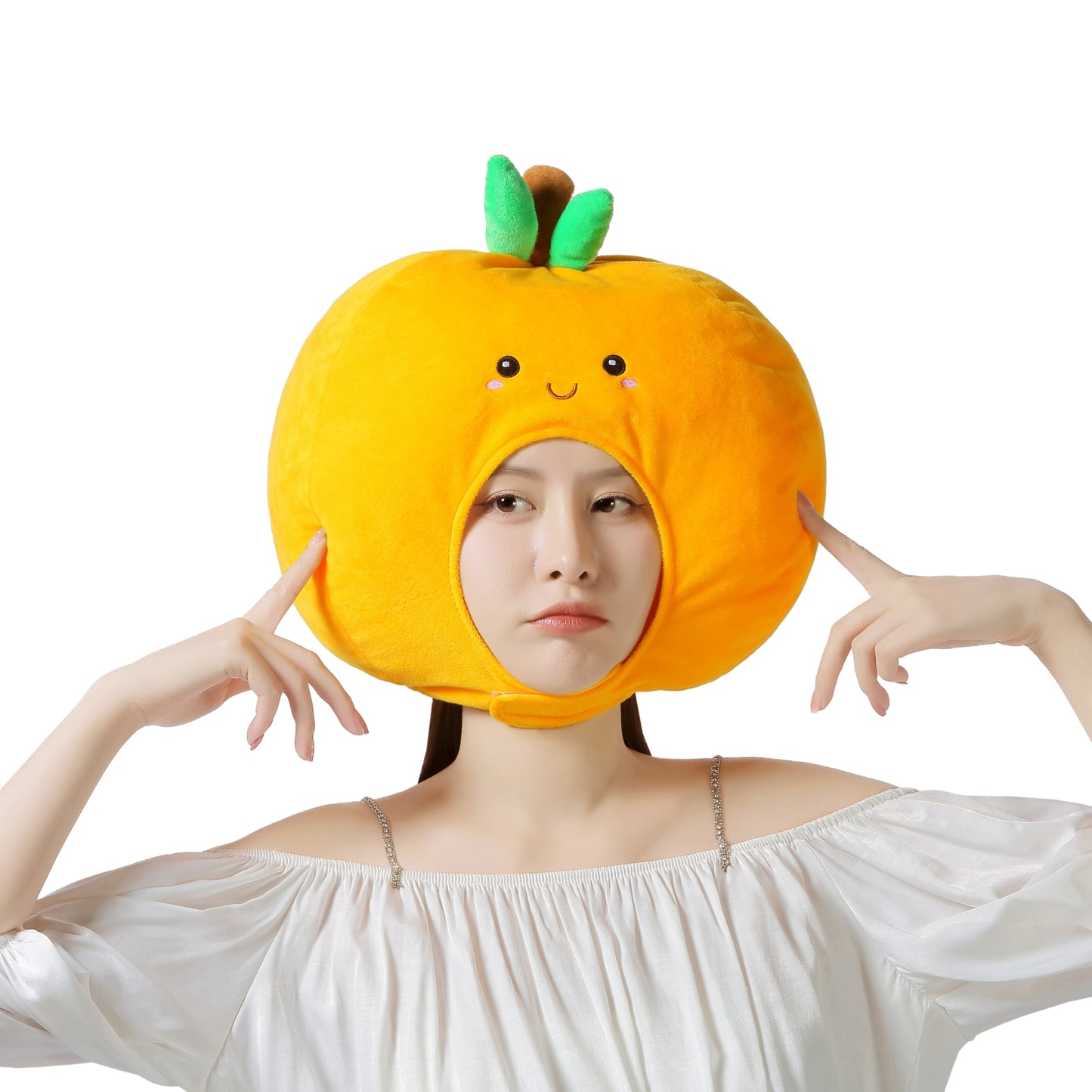 [Kichijoji Ryohin] Don't just eat mandarins, wear them! Mandarin headgear