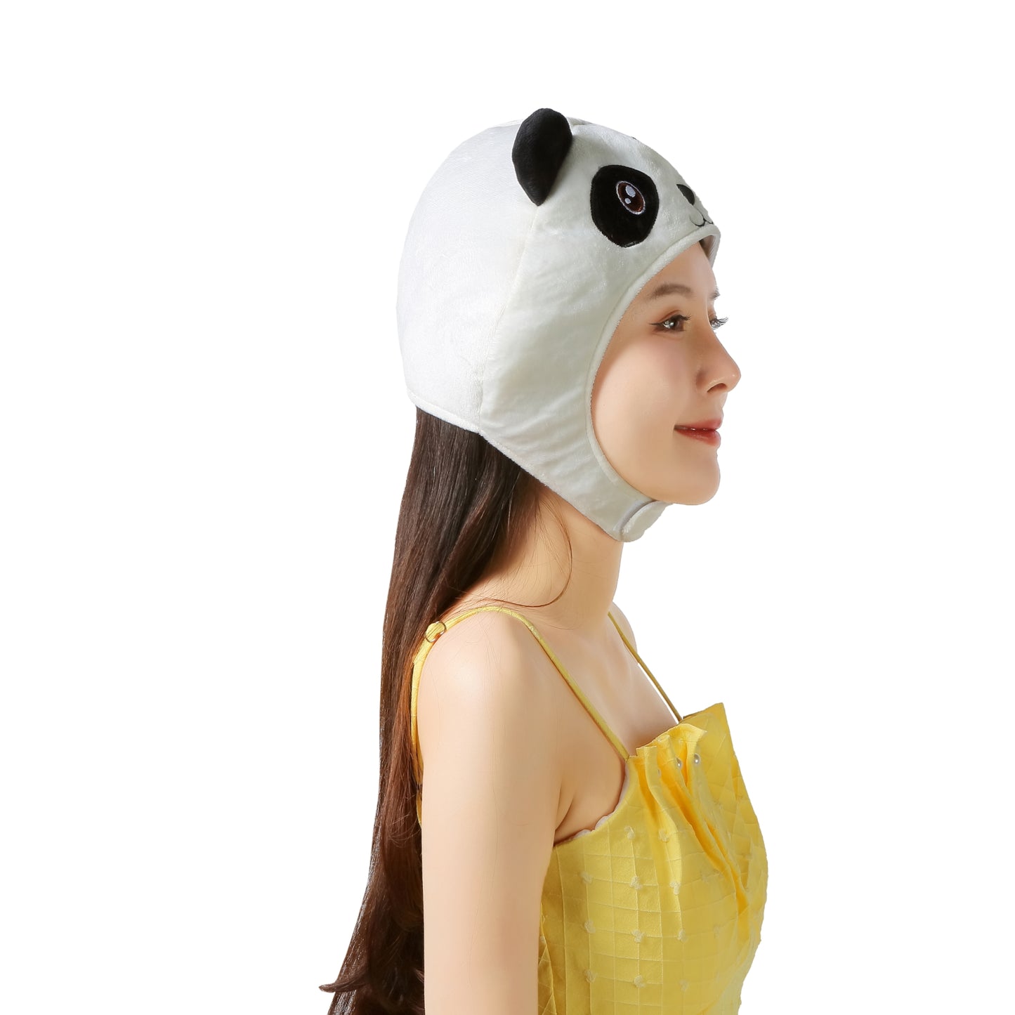 [Kichijoji Ryohin] Pandas are usually black and white! Cute panda headgear!