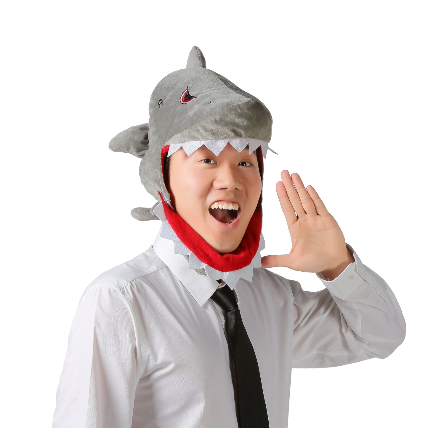 [Kichijoji Ryohin] Shark! He's wearing a shark! It looks like he's being bitten from the head!