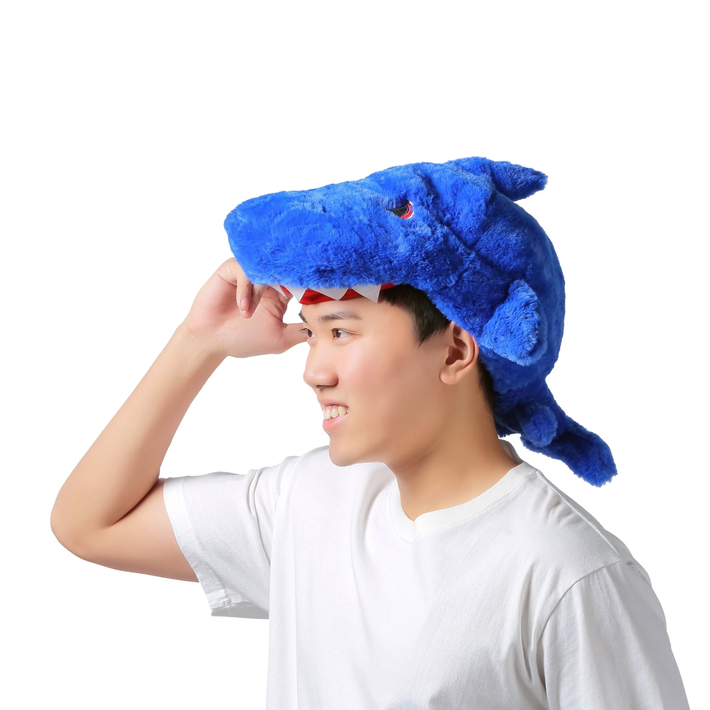 [Kichijoji Ryohin] Shark! Are you scared? I'm going to turn blue. Shark hat