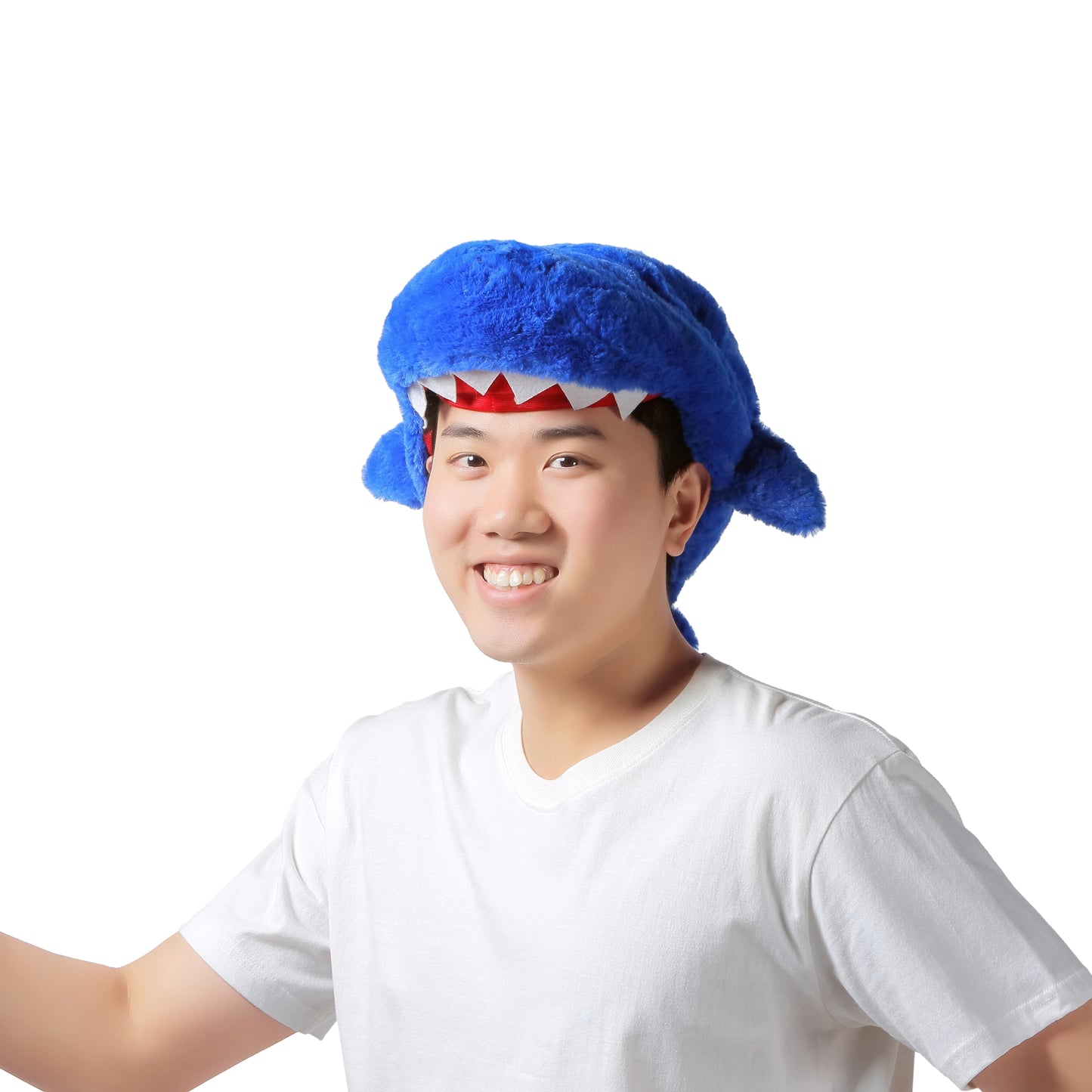 [Kichijoji Ryohin] Shark! Are you scared? I'm going to turn blue. Shark hat