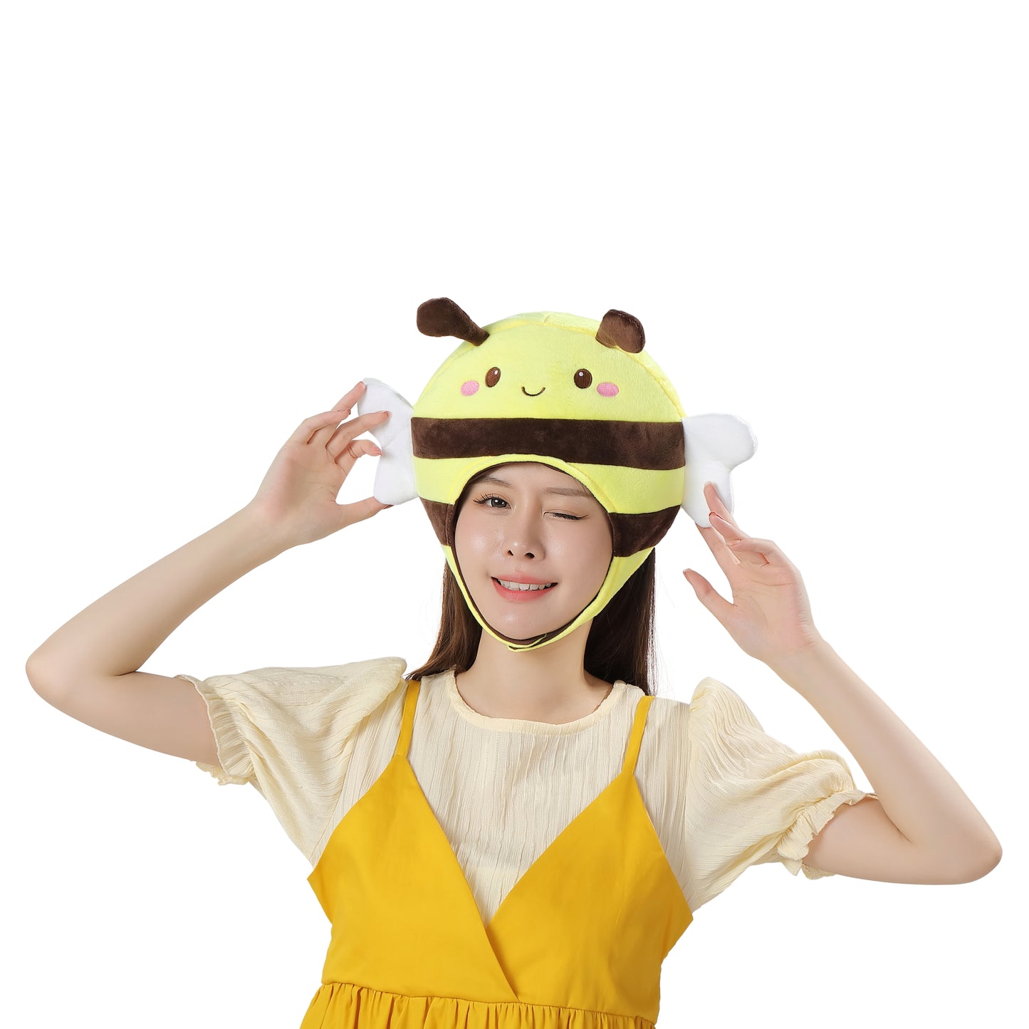 [Kichijoji Ryohin] It's a buzzing cute bee headgear.