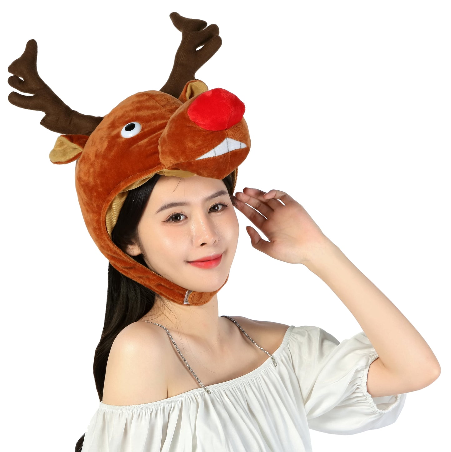 [Kichijoji Ryohin] Reindeer! Christmas is all about the red-nosed reindeer! Let's wear a headgear!