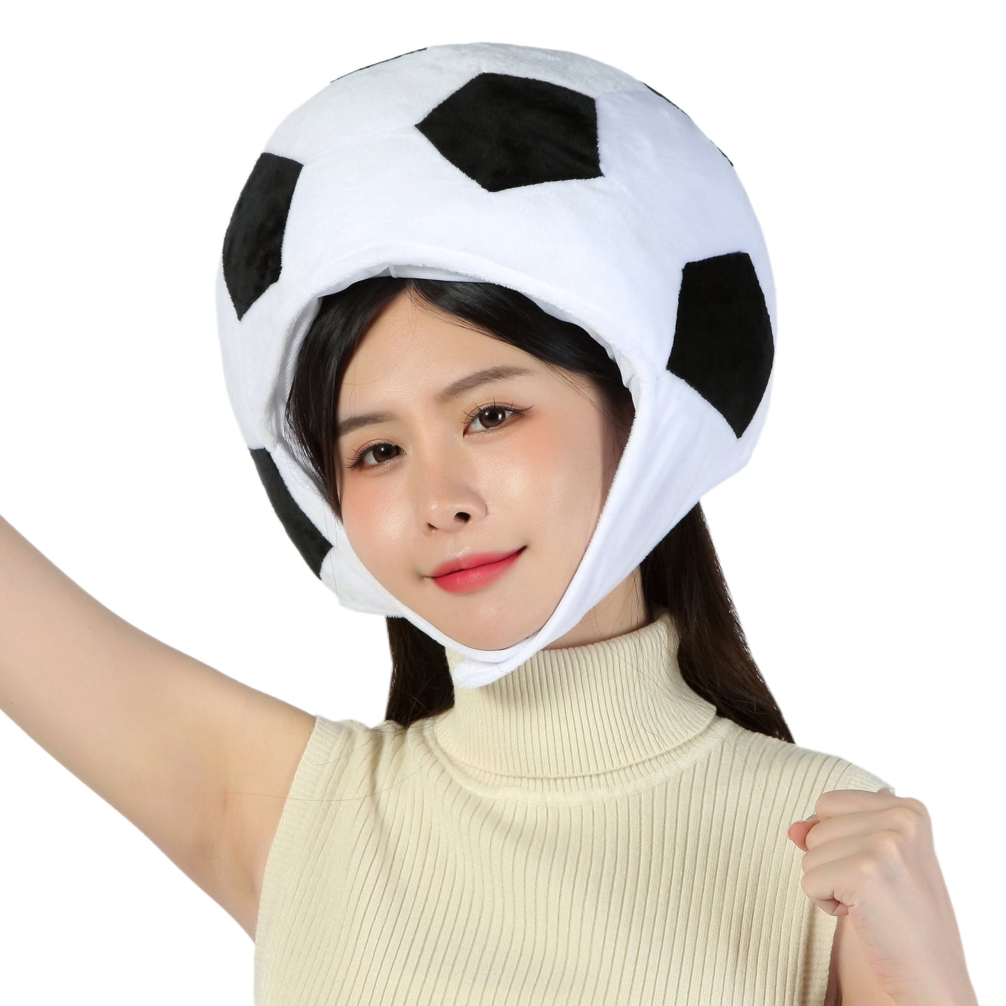 [Kichijoji Ryohin] Headwear Soccer Ball