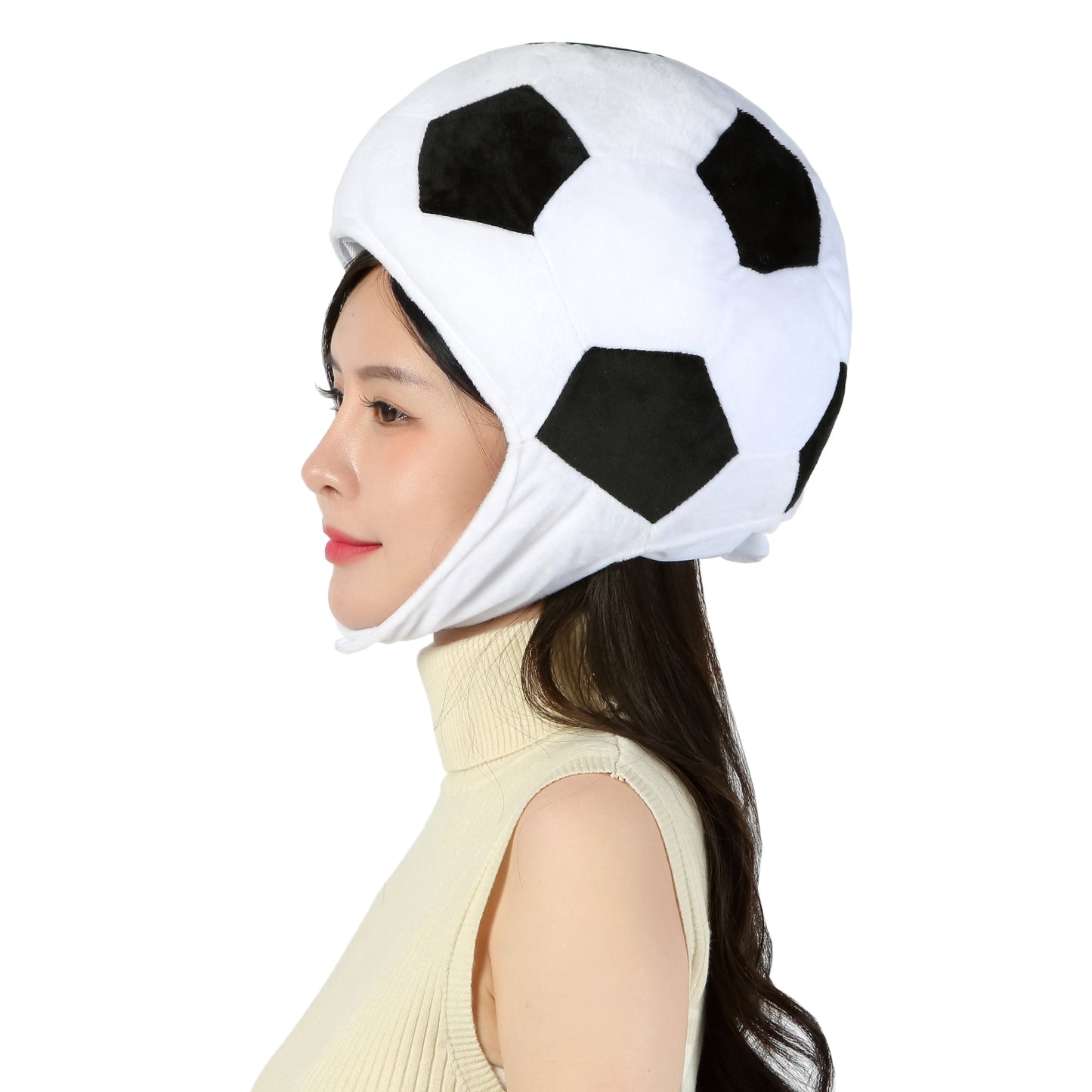 [Kichijoji Ryohin] Headwear Soccer Ball