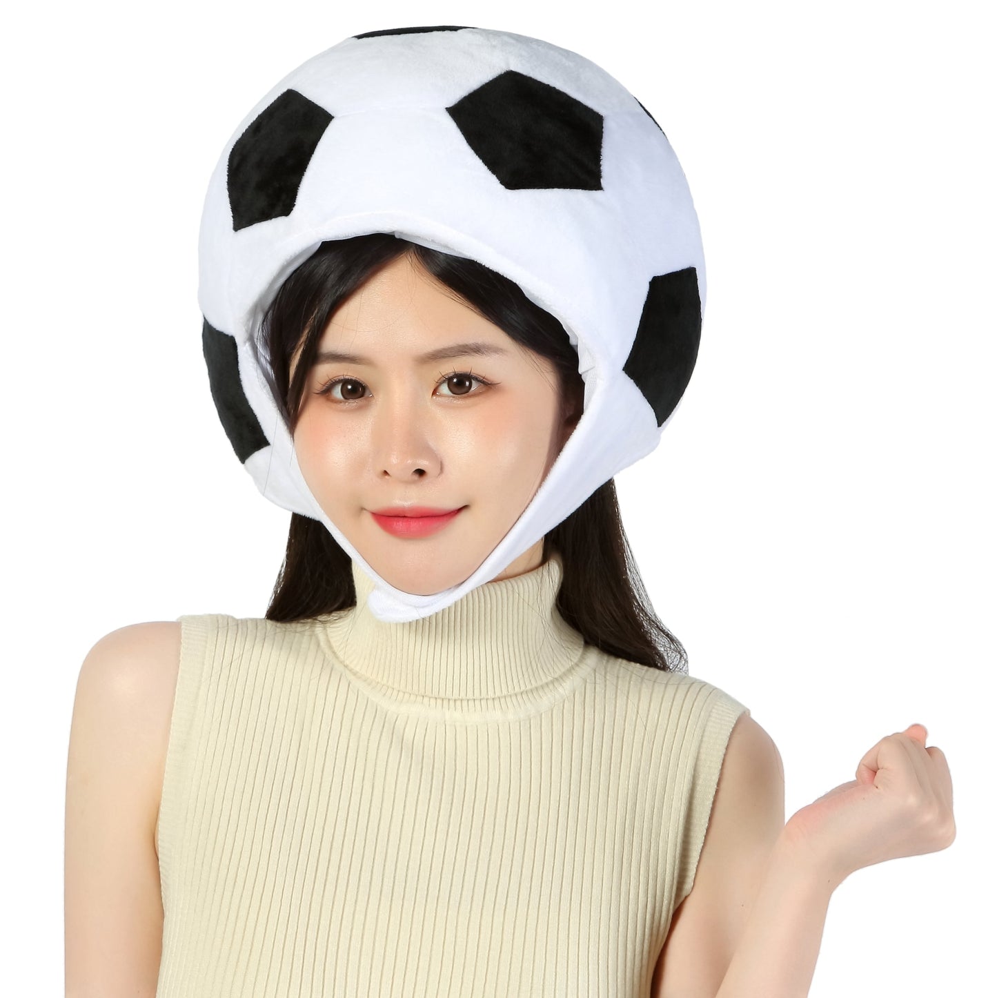 [Kichijoji Ryohin] Headwear Soccer Ball